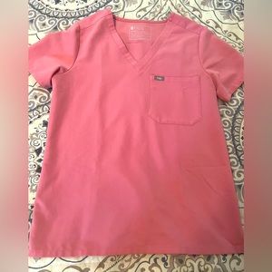 FIGS Womens Scrub Set- Chalk Pink